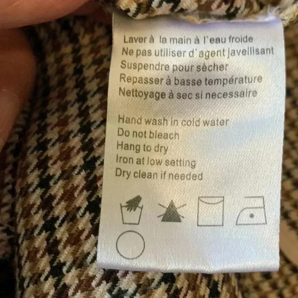 Charlie B NWOT herringbone dress pants with spandex - Picture 6 of 7